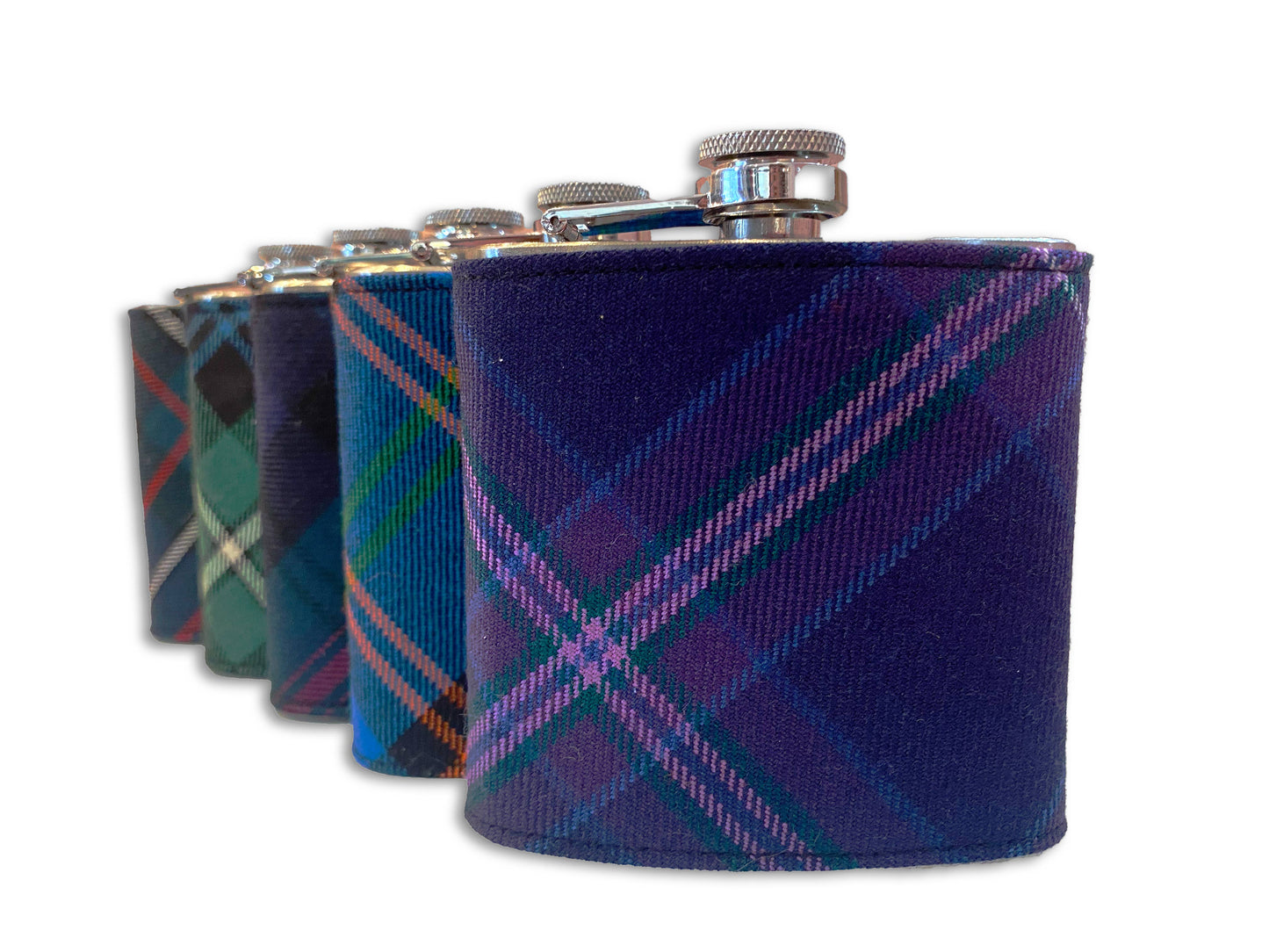 Edinburgh Tartan Hip Flask - Baird Modern