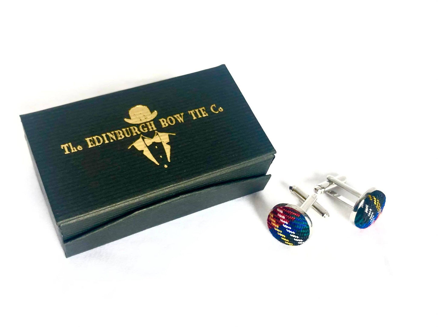Tartan Cufflinks - Spirit of Scotland