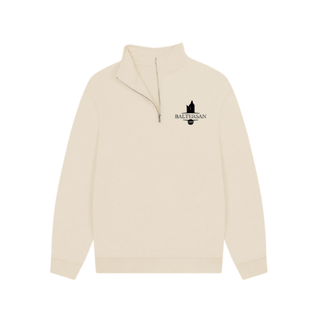 Oat Baltersan Unisex Quarter-Zip Sweatshirt