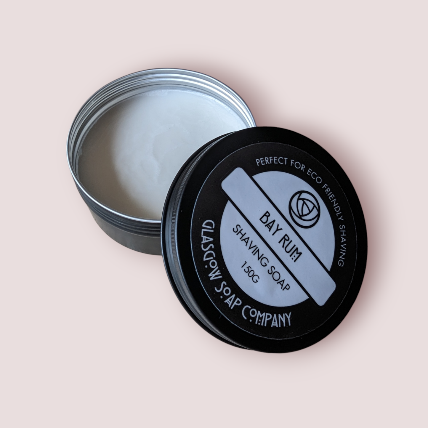 Bay Rum Solid Shaving Soap in Tin 150g